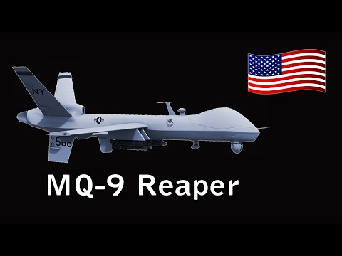 ამერიკული სადაზვერვო დარტყმითი დრონი MQ-9 Reaper